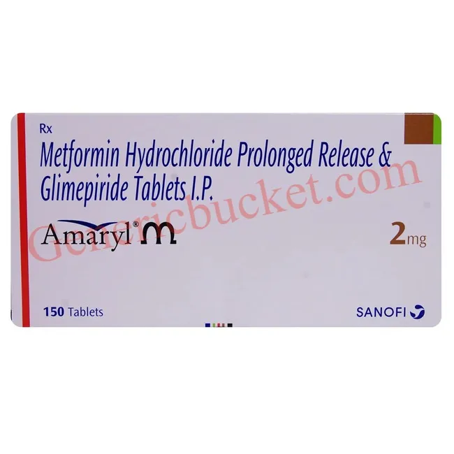Amaryl M 2mg Tablet (1)-ink Amaryl M 2mg Tablet
