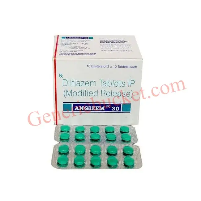 Angizem 30 Tablet-ink Angizem 30 Tablet