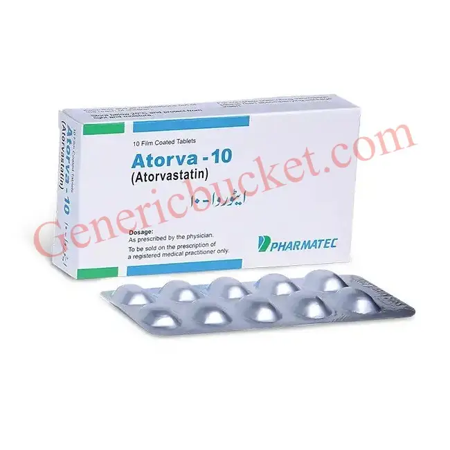 Atorva 10mg Tablet-ink Atorva 10mg Tablet