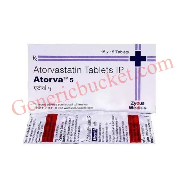 Atorva 5mg Tablet-ink Atorva 5mg Tablet
