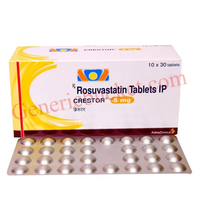 Crestor 5mg Tablet (1)-ink Crestor 5mg Tablet