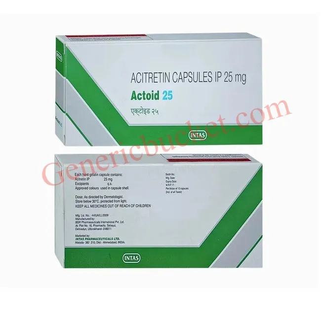 Actoid 25mg Capsule (1)-ink Actoid 25mg Capsule