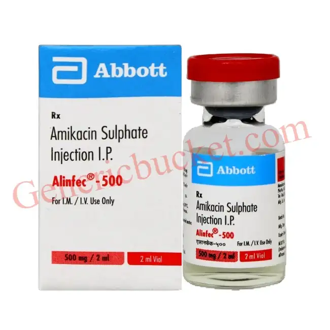Alinfec 500mg Injection-ink Alinfec 500mg Injection