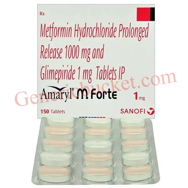 Amaryl M Forte 1mg Tablet (1)-ink Amaryl M Forte 1mg Tablet