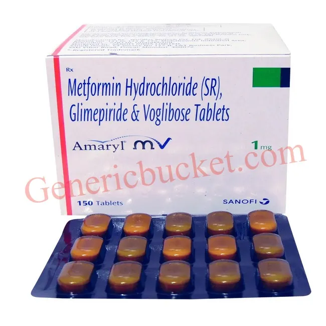 Amaryl MV 1mg Tablet (1)-ink Amaryl MV 1mg Tablet