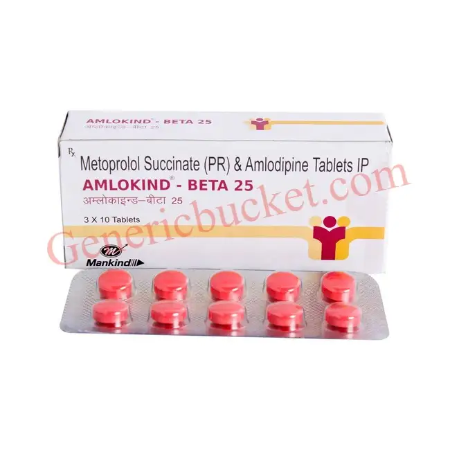 Amlokind Beta 25 Tablet (1)-ink Amlokind Beta 25 Tablet