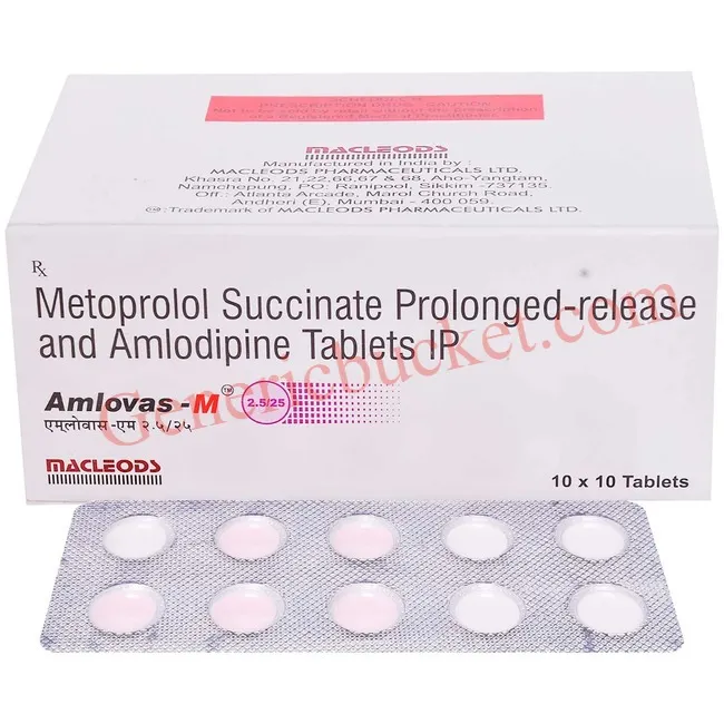 Amlovas-M 2.525 Tablet (1)-ink Amlovas-M 2.5/25 Tablet