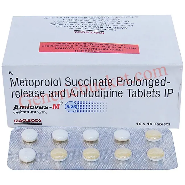 Amlovas-M 525 Tablet (1)-ink Amlovas-M 5/25 Tablet