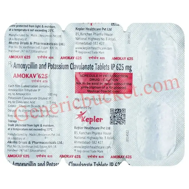 Amokav 625mg Tablet (1)-ink Amokav 625mg Tablet