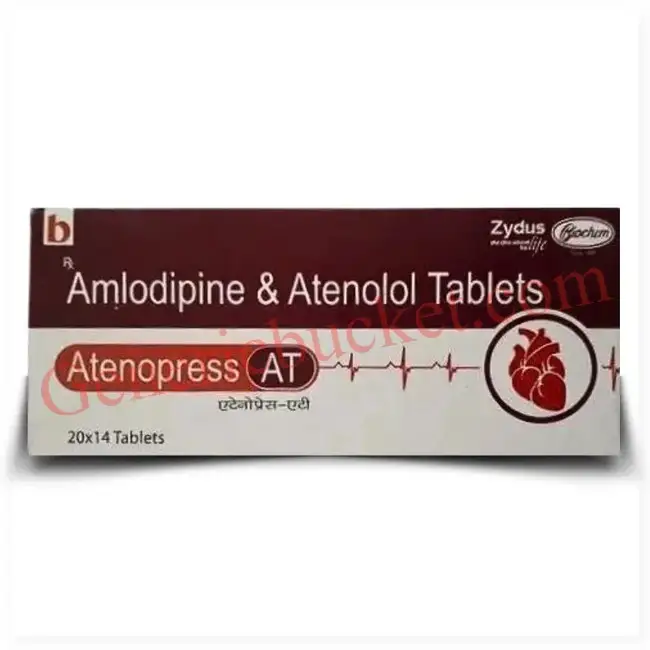Atenopress AT 5mg50mg Tablet (1)-ink Atenopress AT 5mg/50mg Tablet