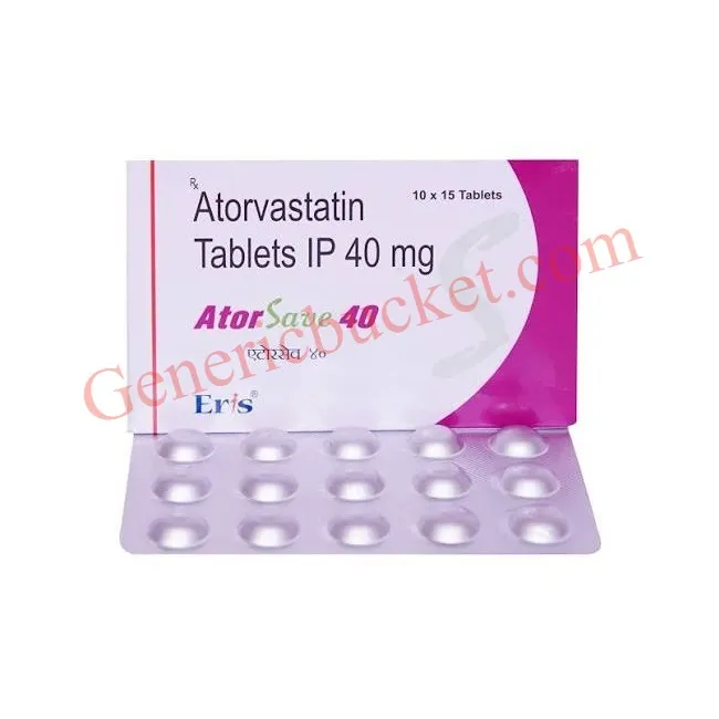 Atorsave 40 Tablet-ink Atorsave 40 Tablet