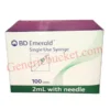 BD Emerald 2ml Syringe with 24G Needle