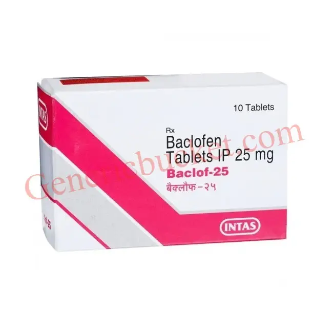 Baclof 25 Tablet-ink Baclof 25 Tablet