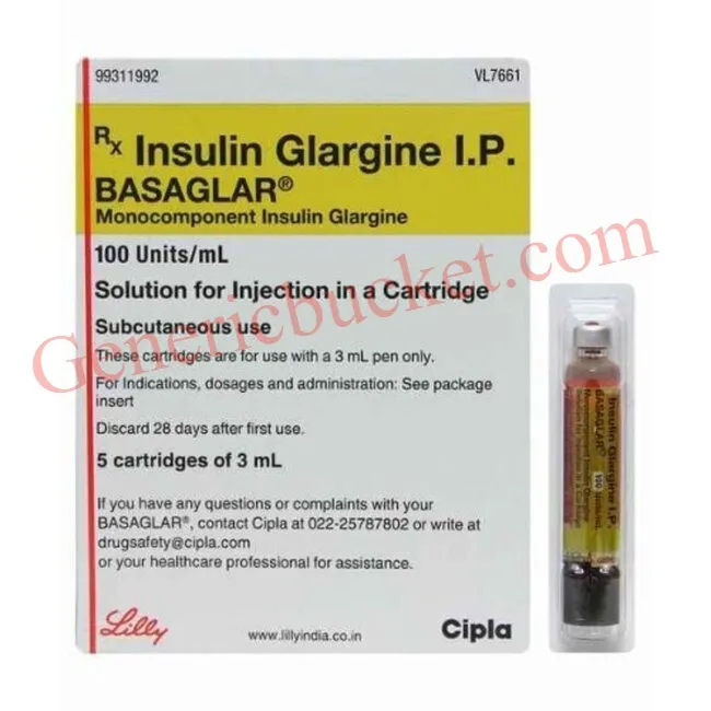 Basaglar 100 Unitsml Cartridge (1)-ink Basaglar 100 Units/ml Cartridge