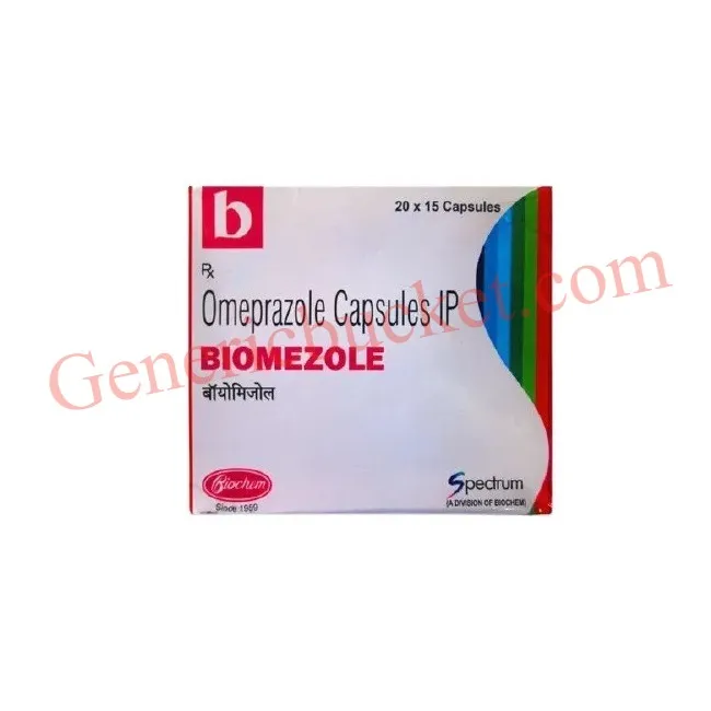 Biomezole 20mg Capsule-ink Biomezole 20mg Capsule