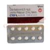 CTD-L 6.25/25 Tablet