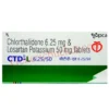 CTD-L 6.25/50 Tablet