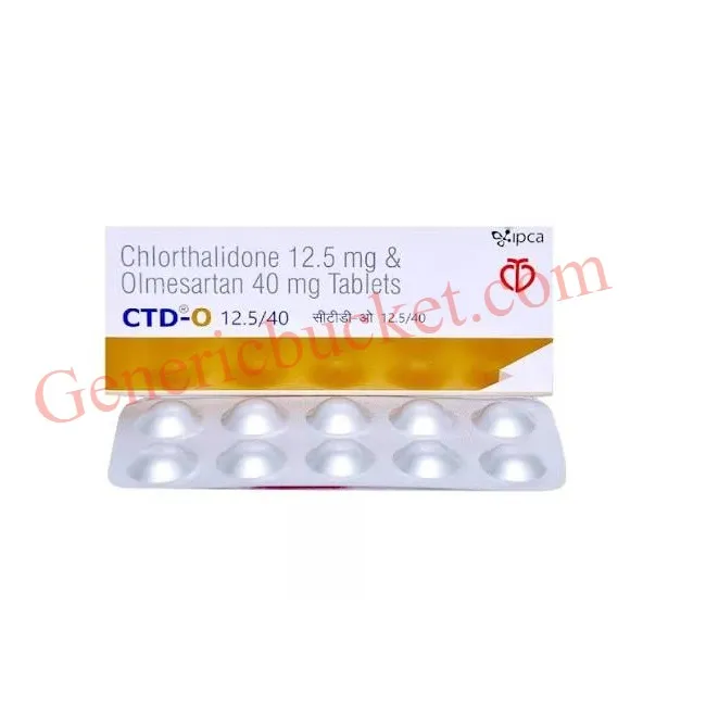 CTD-O 12.540 Tablet-ink CTD-O 12.5/40 Tablet