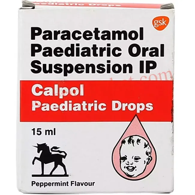 Calpol Paediatric Drops Peppermint (1)-ink Calpol Paediatric Drops Peppermint