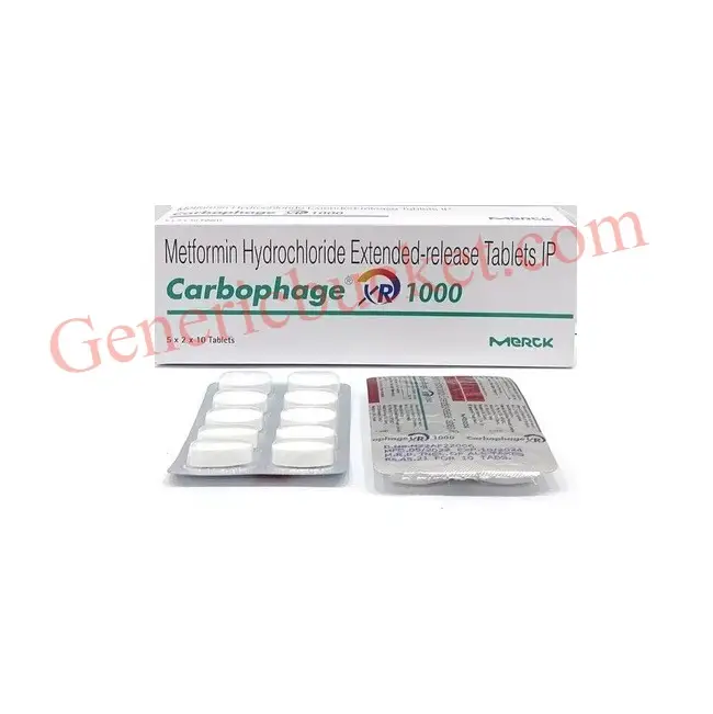 Carbophage XR 1000 Tablet-ink Carbophage XR 1000 Tablet