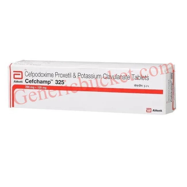 Cefchamp 325 Tablet-ink Cefchamp 325 Tablet