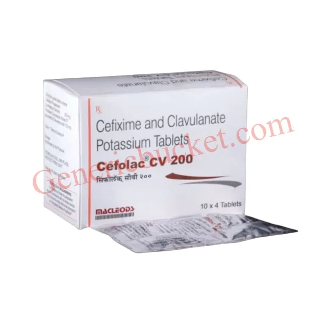Cefolac CV 200 Tablet-ink Cefolac CV 200 Tablet