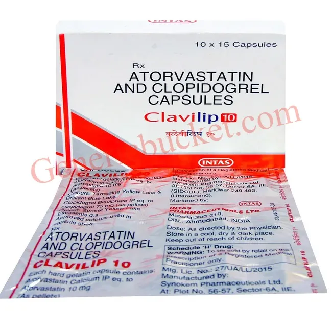 Clavilip 10 Capsule (1)-ink Clavilip 10 Capsule