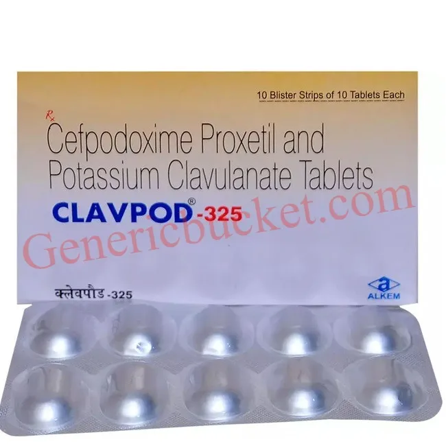 Clavpod 325 mg Tablet (1)-ink Clavpod 325 mg Tablet