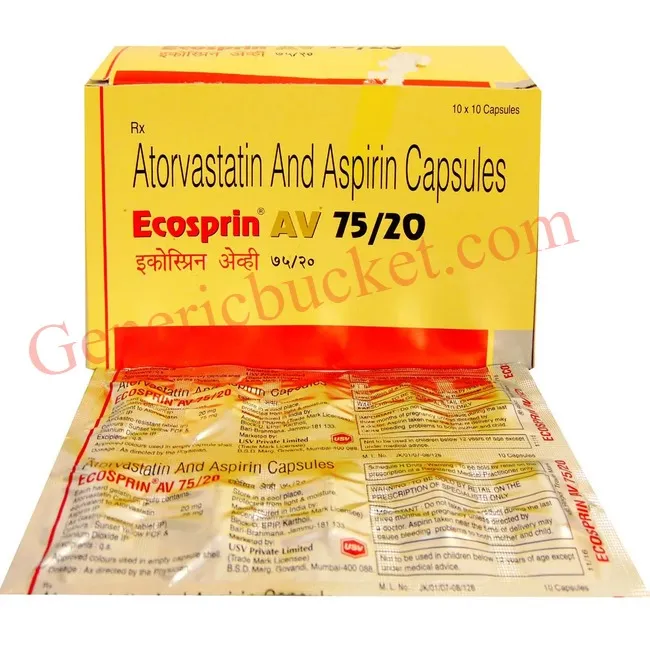 Ecosprin AV 7520 Capsule (1)-ink Ecosprin AV 75/20 Capsule