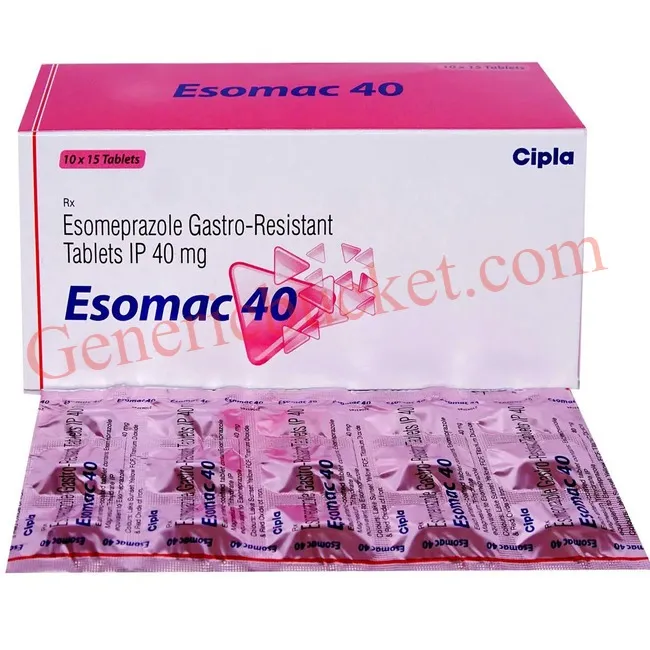 Esomac 40 Tablet (1)-ink Esomac 40 Tablet