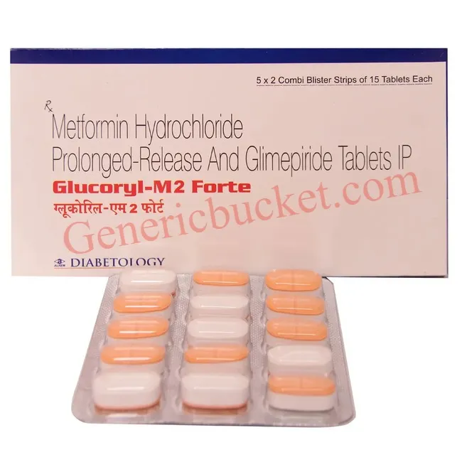 Glucoryl-M 2 Forte Tablet (2)-ink Glucoryl-M 2 Forte Tablet