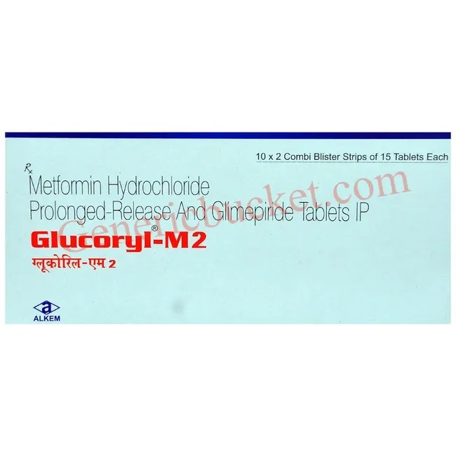 Glucoryl-M 2 Tablet (1)-ink Glucoryl-M 2 Tablet