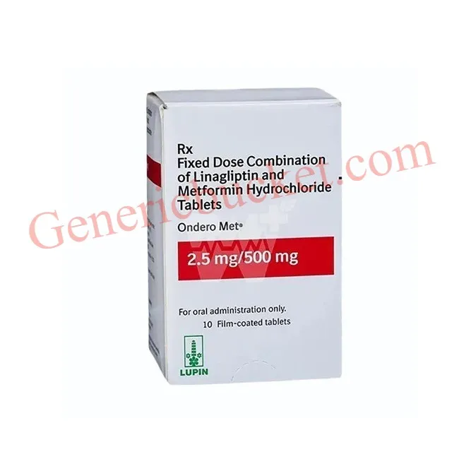 Ondero Met 2.5mg500mg Tablet-ink Ondero Met 2.5mg/500mg Tablet