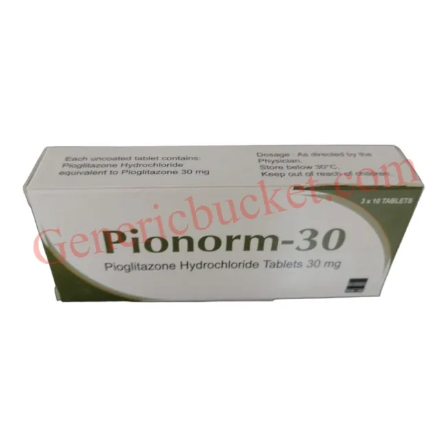 Pionorm 30 Tablet (1)-ink Pionorm 30 Tablet