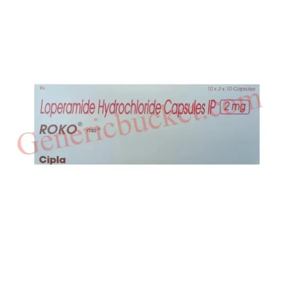 Tab Roko ROKO Capsule | Loperamide (2mg) | genericbucket