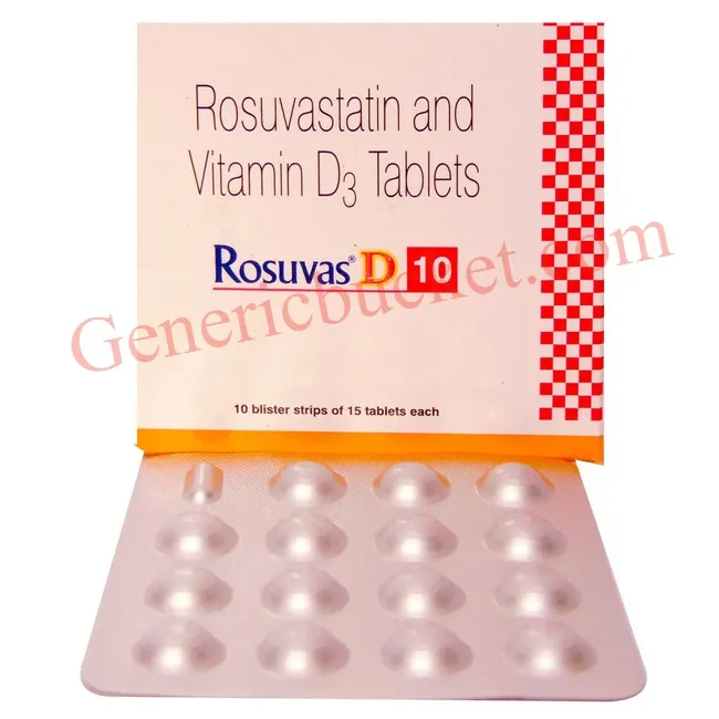 Rosuvas D 10 Tablet (1)-ink Rosuvas D 10 Tablet