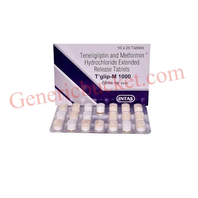 T Glip-M 1000 Tablet-ink T Glip-M 1000 Tablet