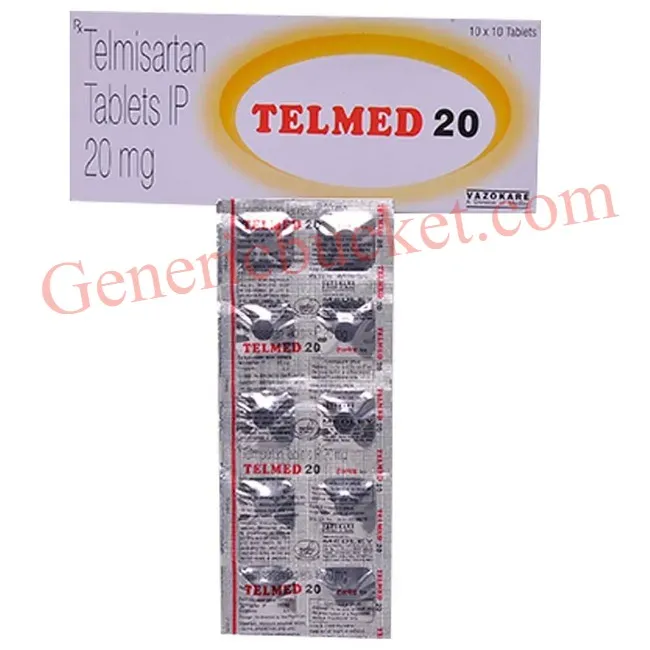 Telmed 20 Tablet (1)-ink Telmed 20 Tablet