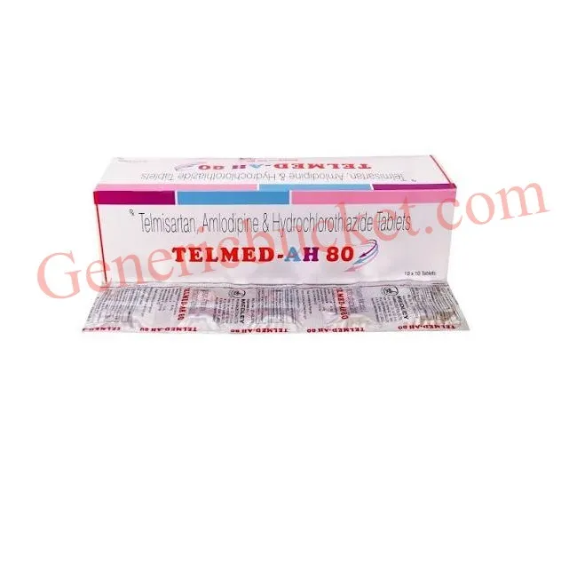 Telmed-AH 80 Tablet-ink Telmed-AH 80 Tablet