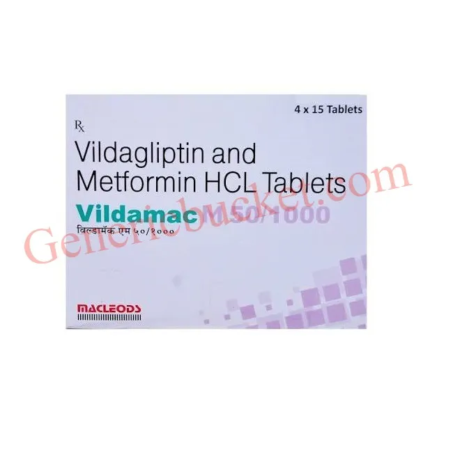 Vildamac M 501000 Tablet-ink Vildamac M 50/1000 Tablet