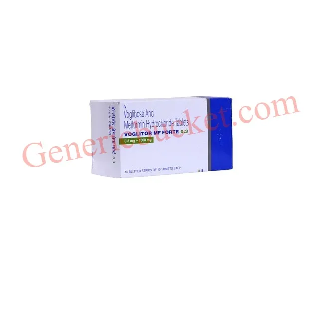 Voglitor MF Forte 0.3 Tablet-ink Voglitor MF Forte 0.3 Tablet
