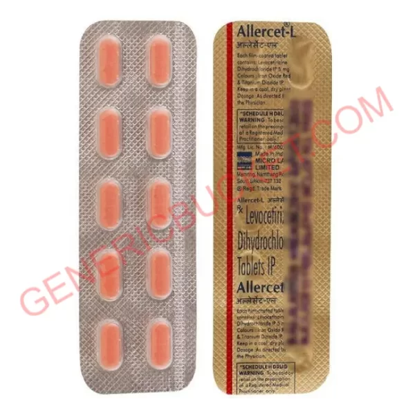 ALLERCET L TAB 10