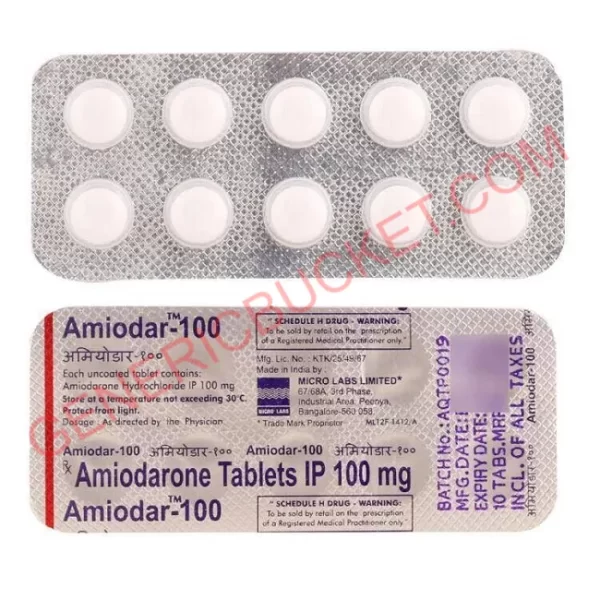 AMIODAR 100 TAB 10