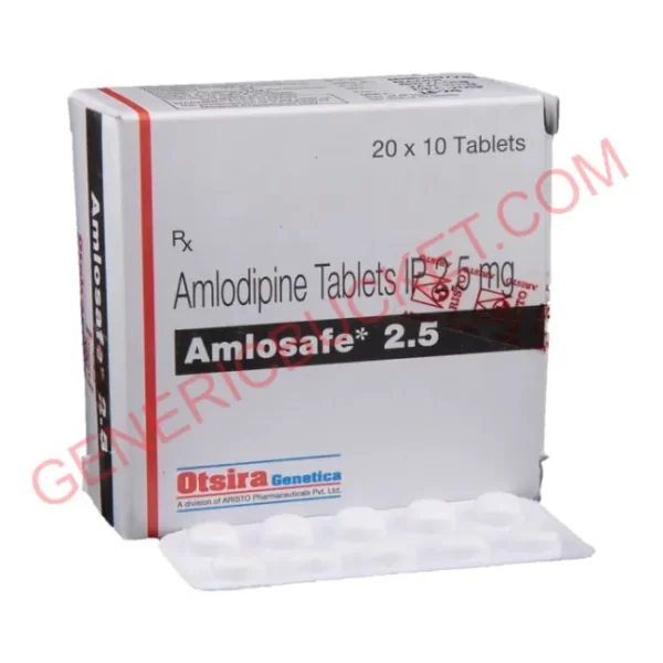 AMLOSAFE 2.5MG TAB 10 TAB