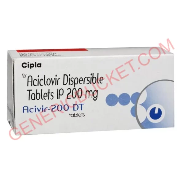 Acivir-200-DT-Aciclovir- Dispersible-Tablets-200mg