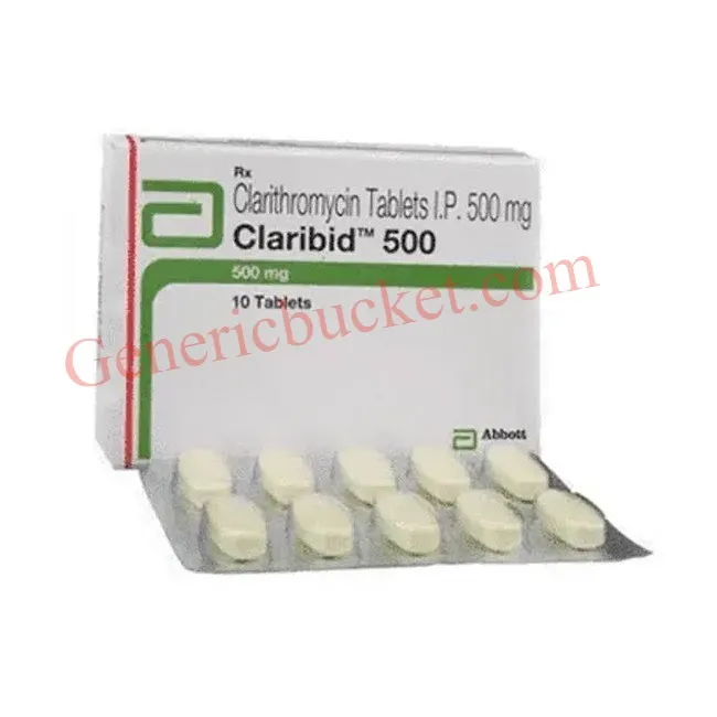 Claribid 500 Tablet-ink Claribid 500 Tablet