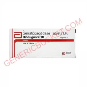 Biosuganril-Serratiopeptidase-Tablets-10mg