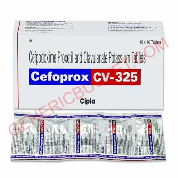 CEFOPROX CV 325 TAB 10