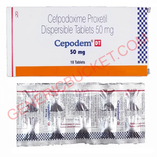 Cepodem 200 Tablet Cefpodoxime Proxetil 200mg