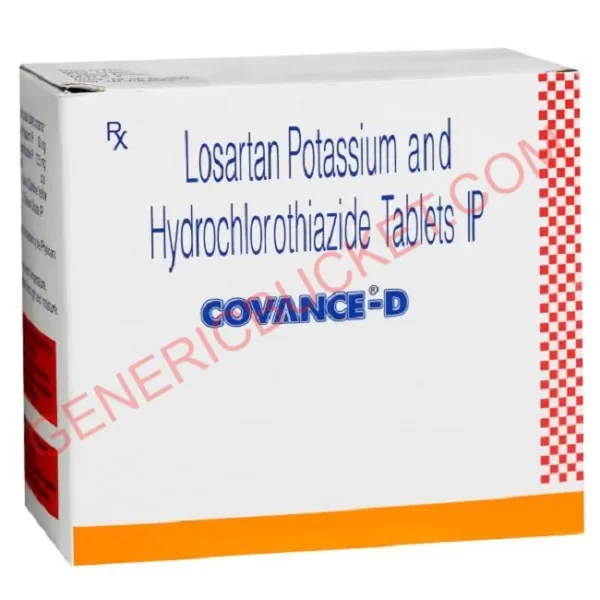 COVANCE D 50+12.5 MG TABLET 10